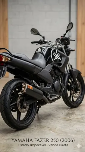 Vende - se Fazer 250 ano 2006 R$ 8,500 whatsapp *