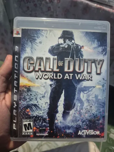 Call of Duty World at War Ps3 completo, com manuais. Envio pars todo Brasil.