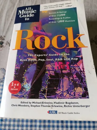 Livro All Music Guide to Rock (The experts' guide to the best rock, pop, soul, R&B and Rap