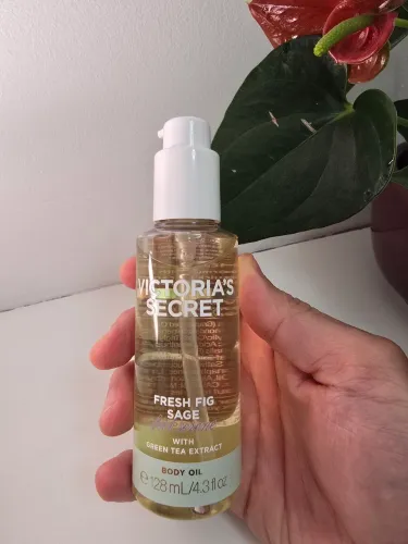 fresh fig sage óleo corporal victoria's secret 128 ml, novo