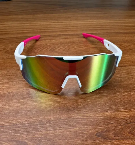 Óculos de Sol Esportivo VEGUEROS - Proteção UV400 / Anti-reflexo (Ciclismo e Corrida) - No