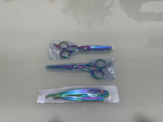 Tesouras/Navalhete para Barbeiros
