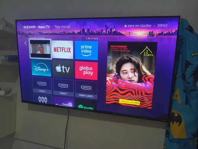Vendo essa tv 43 polegadas smart 4K