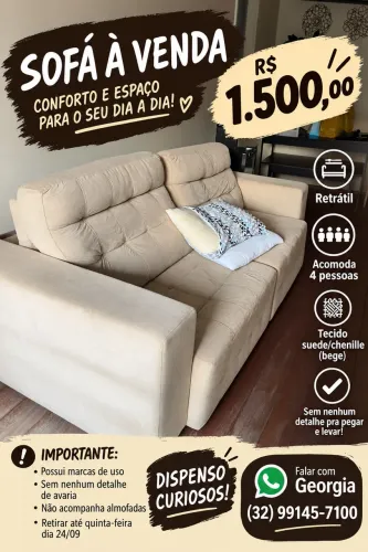 Sofá ( Pra sair rápido )