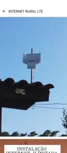 Antena para internet rural