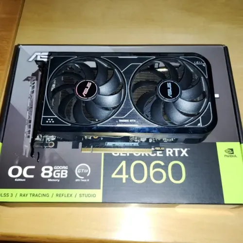 Placa de Vídeo ASUS Dual GeForce RTX 4060 OC 8GB GDDR6