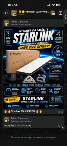 Starlink Mini Lacrada 879,00