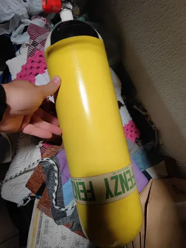 Cilindro de mergulho carbono