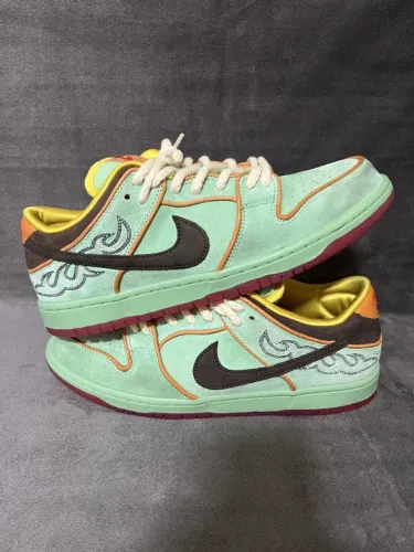 Tênis Nike SB Dunk Low QS BHM Rodeo 43BR (100% ORIGINAL)