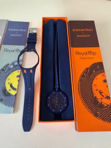 Relogio AP x Swatch Royal Pop