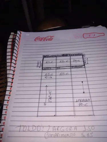 Divisórias de vidro ótimo estado