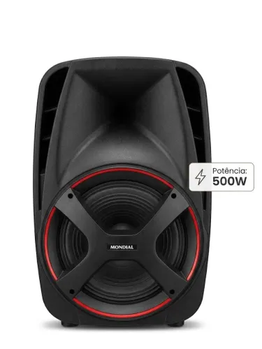 Caixa de som mondial, 500w