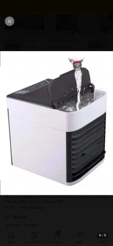 Mini climatizador portátil