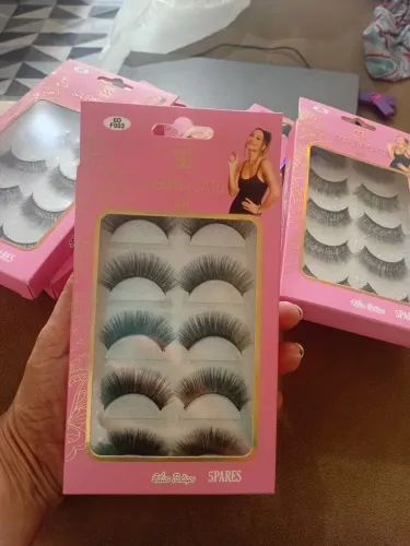 CÍLIOS POSTIÇOS 5 PARES SABRINA SATO 6D