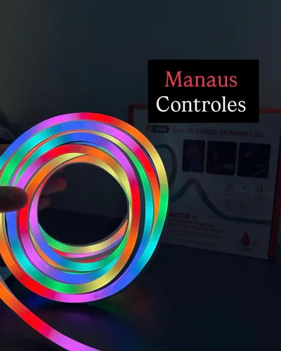 Cordão de Luz Led Neon 5 Metros com Controle Remoto ( Promoção )