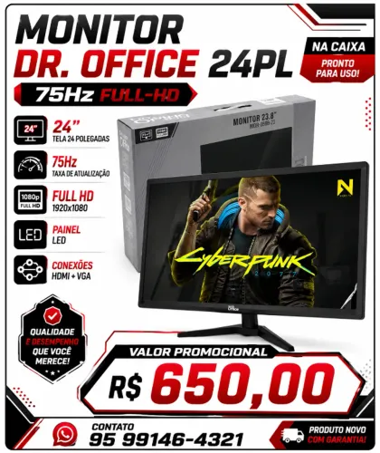 Monitor Dr. office 23.8Pl Full-Hd 75hz na Cx.