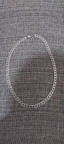 Corrente de Prata 925 , 55 cm , 55 g sem detalhes .