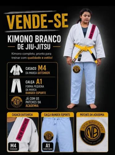 Kimono de jiu-jitsu / judô 