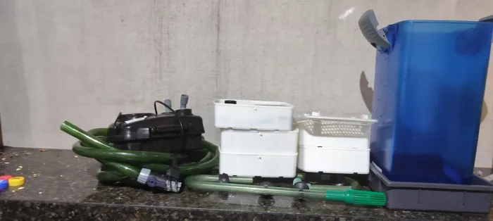 Filtro canister retirar peças  ocean tech FC 1500
