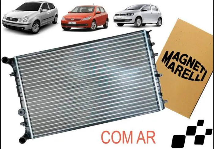 Radiador Gol Fox Polo C/ar