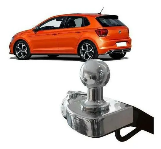 Engate Reboque Polo Hatch 2017 A 2021Rabicho Fixo 500Kg