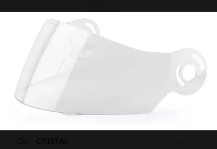 Viseira Capacete Taurus Zarref Novo Cristal (Entrega Grátis*)