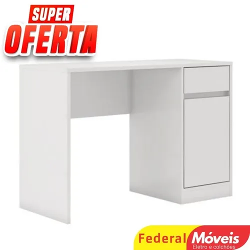 Escrivaninha 1 gaveta 1 porta - nova na caixa