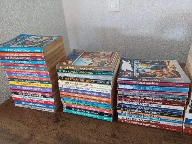 (item 268) Lote com 119 revistas Tex Edição Histórica