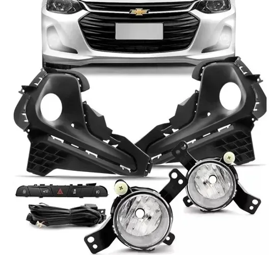Kit Farol De Milha Onix / Onix Plus 2020 - ShockLight - 043210