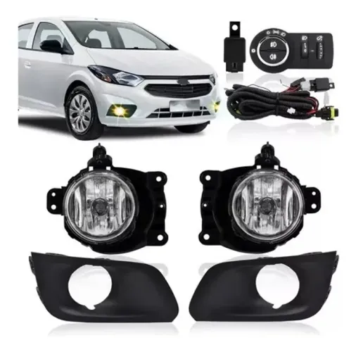 Kit Farol de Milha Onix / Prisma Lt 2017 à 2019 - ShockLight - 043010