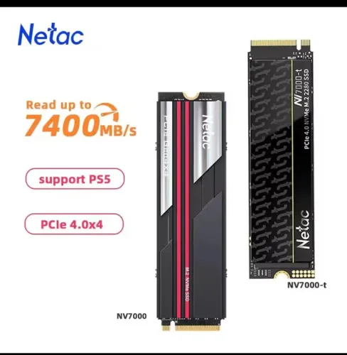 SSD NVMe Netac NV7000-t PCIe 4.0x4 2280 1TB
