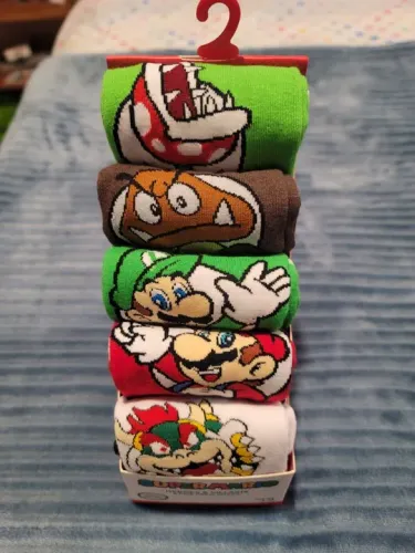 Meias Super Mario
