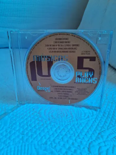 Conjunto com 3 CDs de Música Cristã (Sem Capa)