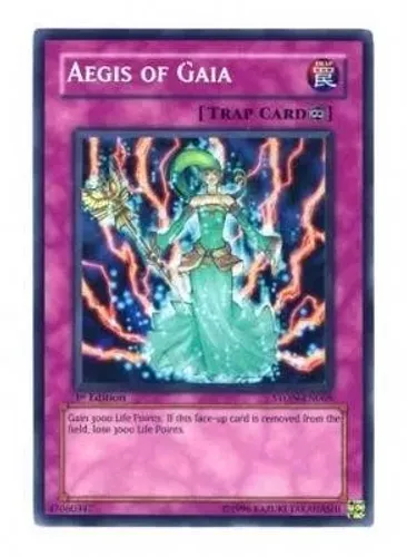 Yugioh!!! Aegis Of Gaia Ston-en068 Secret Rare - Strike Of N