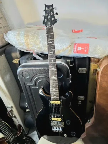 Prs se santana Black Floyd Rose 2011