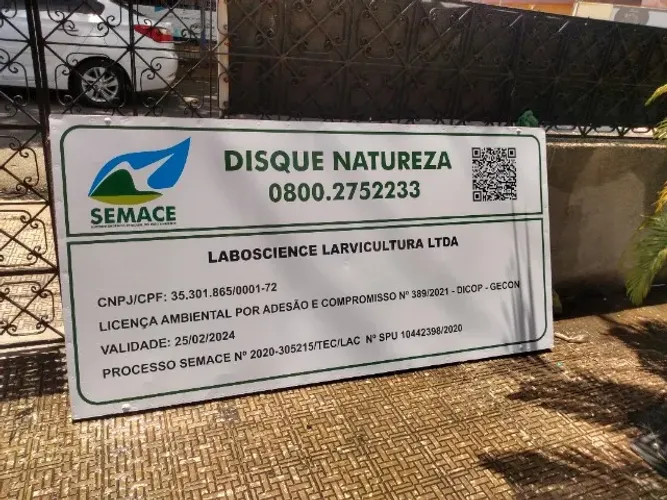 Placa da Semace