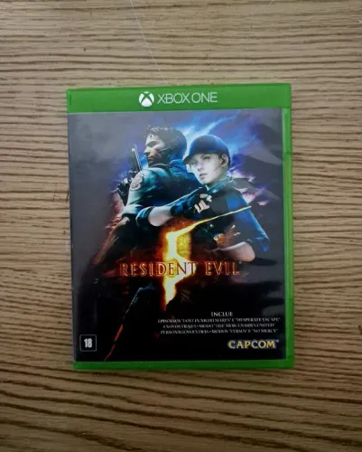 Promoção Jogo Resident Evil 5 Xbox Midia Fisica( ACEITO CREDISHOP)