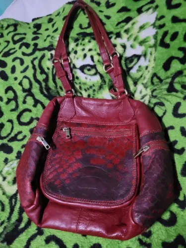 Bolsa de Couro Luz da Lua original 