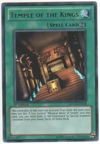 Yugioh!!! Temple Of The Kings [sdma-en038] Ultra Rare