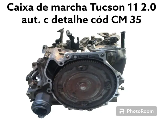 Caixa de marcha Hyundai tucson 2011 2.0 automático com detalhe