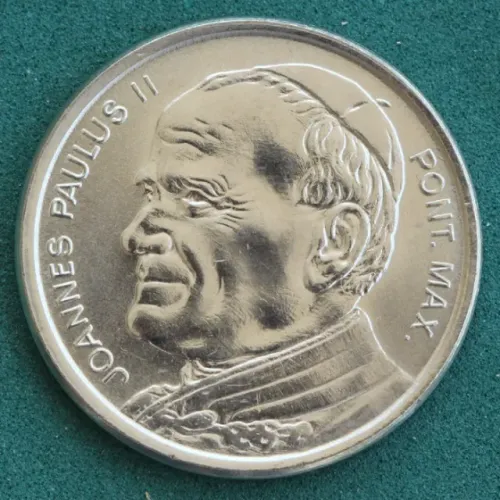 Moeda Medalha Papa João Paulo I I - N.s. Aparecida 1991