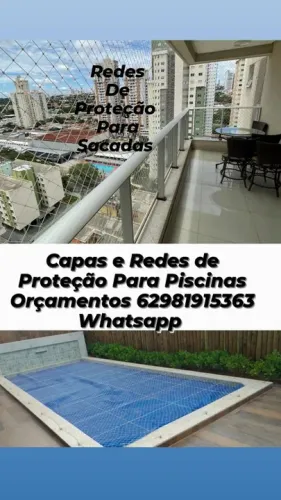 Redes de Proteção Para Sacadas e Piscinas