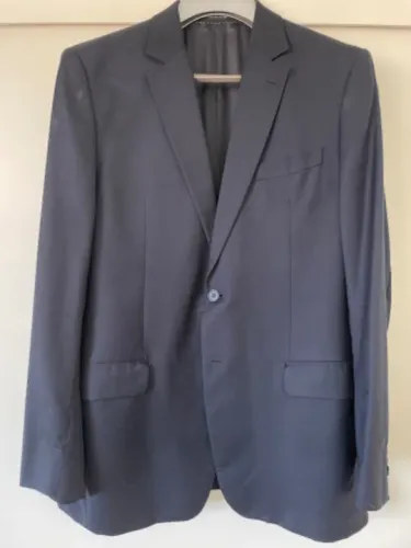 Costume Via Veneto 54 longo Azul Marinho 