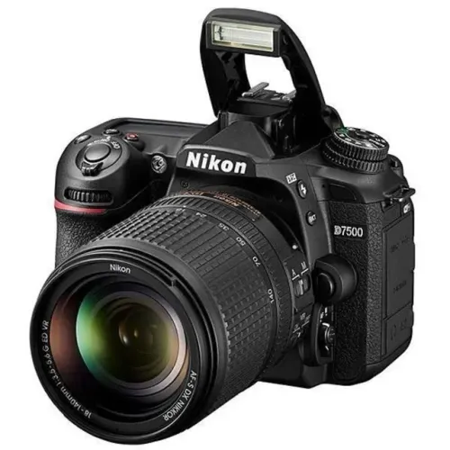 Câmera Digital Nikon D7500 20.9MP 3.2" Lente Af-s DX Nikkor 18-140mm Vr - Nova na caixa
