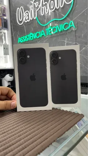 IPHONE 16 128 GB NOVO LACRADO COM 1 ANO DE GARANTIA APPLE