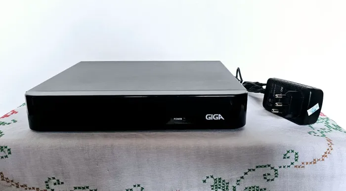 DVR Giga Gravador de Vídeo Digital 8 Canais 1080p e 720p