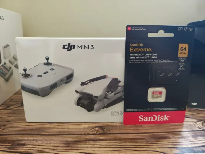 Drone DJI MINI 3 standart sem tela (LACRADO) BLACK PROMO