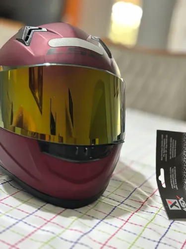 Capacete LS2 Vermelho (aceito negociação)