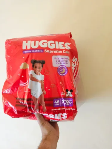 Fraldas Huggies Roupinha Supreme Care XXG (48 unidades)