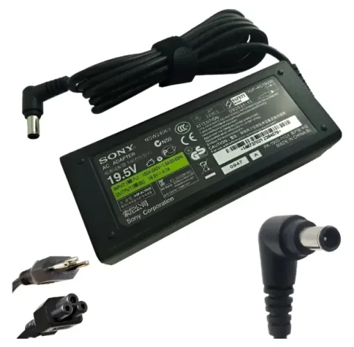 Fonte Carregador Notebook Sony Vayo Vgp-ac19v41 90w Preto